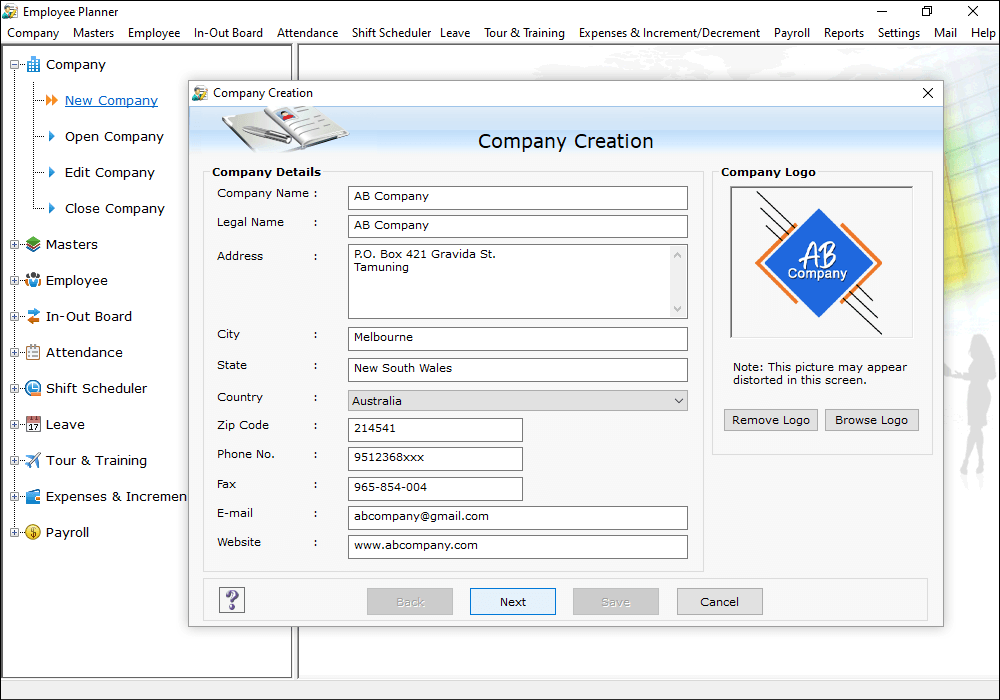 Employee Salary Software